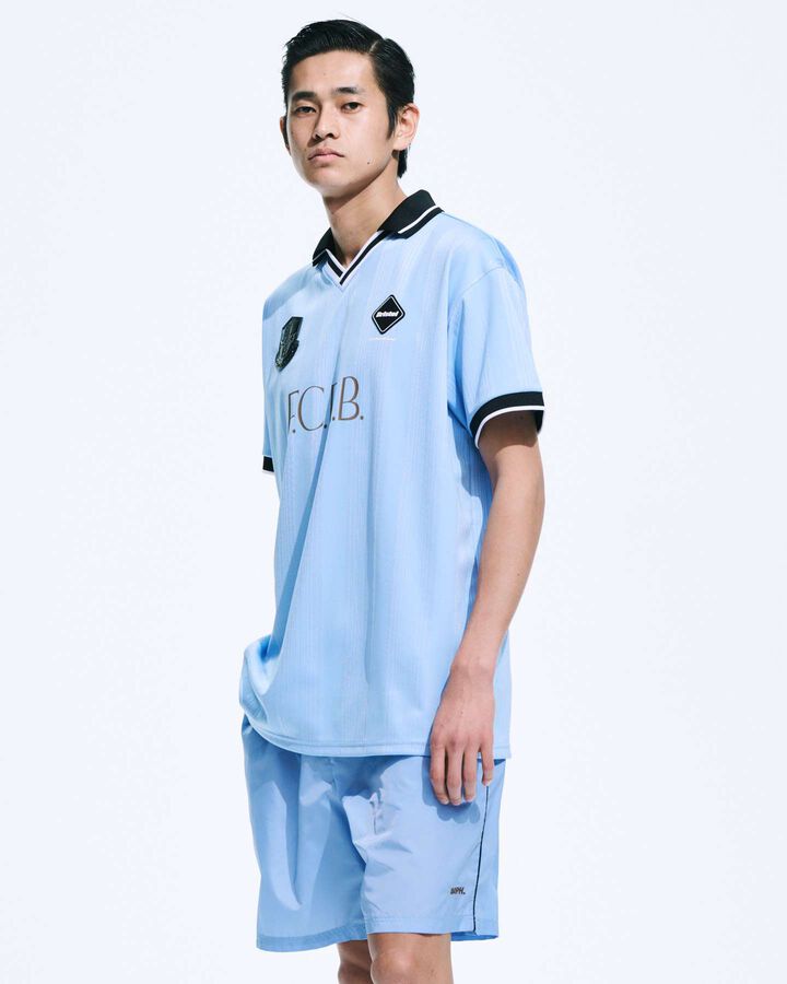 EXHIBITION S/S GAME SHIRT,LIGHT BLUE, medium image number 3