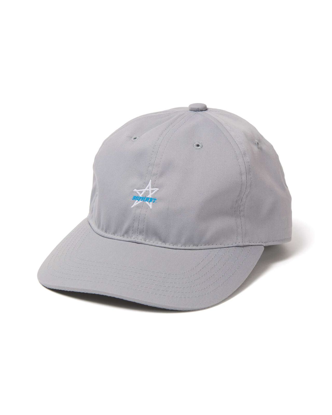 STAR 6-PANEL CAP,GRAY, large image number 0