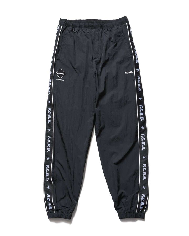 NYLON CHAMBRAY PRACTICE PANTS,BLACK, medium image number 0