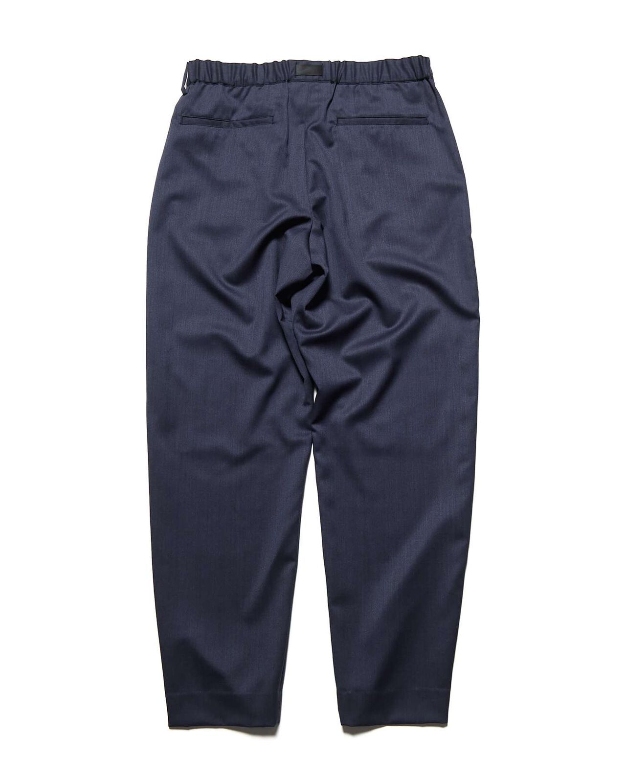 WOOL GABARDINE SLIM-FIT ACTIVE SLACKS,NAVY, large image number 1