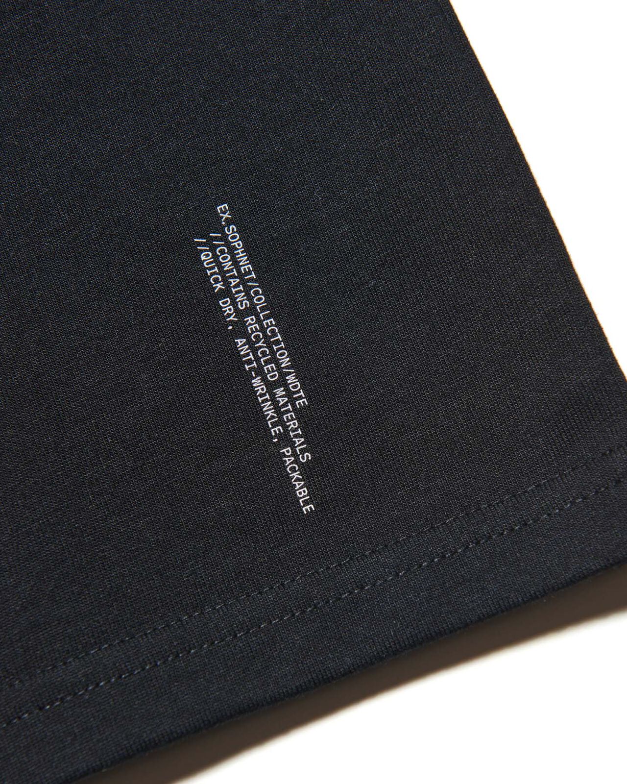 EX. MOBILIFIED WIDE TEE,BLACK, large image number 3