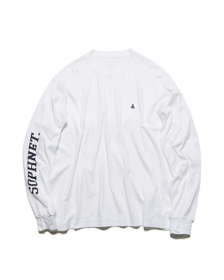 SCORPION L/S WIDE TEE,WHITE, medium