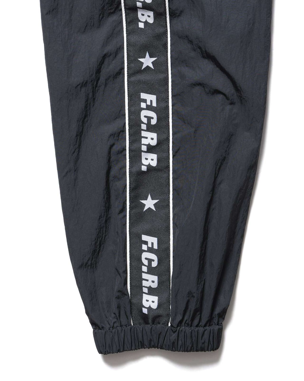 NYLON CHAMBRAY PRACTICE PANTS,BLACK, large image number 4