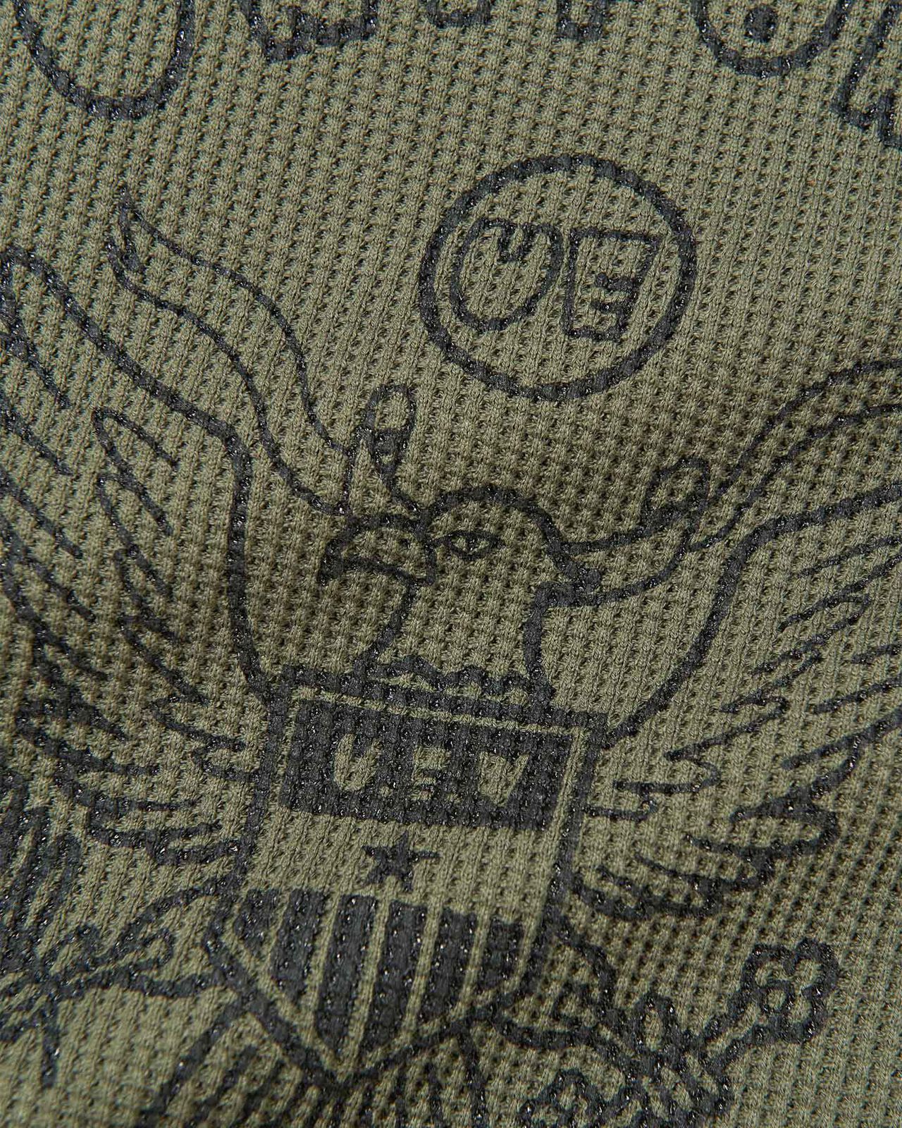 UE NAVY WAFFLE TEE,KHAKI, large image number 2