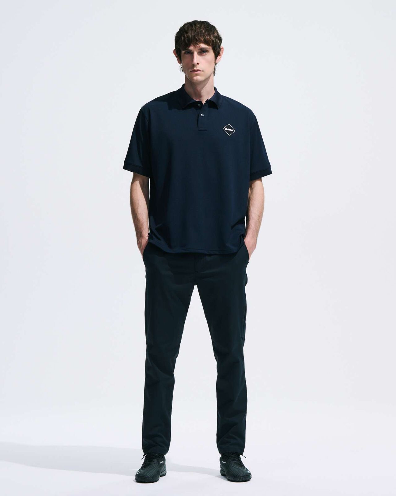 EMBLEM POLO,NAVY, large image number 4