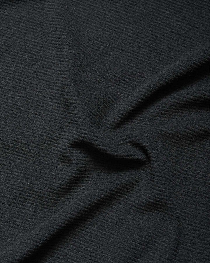 GRID FLEECE HYBRID BLOUSON,BLACK, medium image number 6