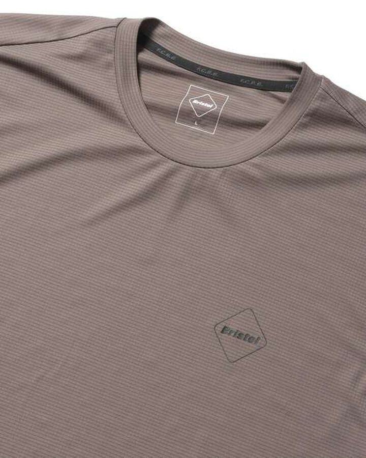 POLARTEC POWER DRY N/S TRAINING TOP,LIGHT BROWN, medium image number 2