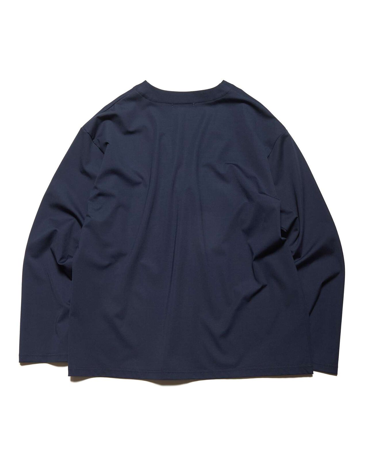 JERSEY CARDIGAN,NAVY, large image number 1