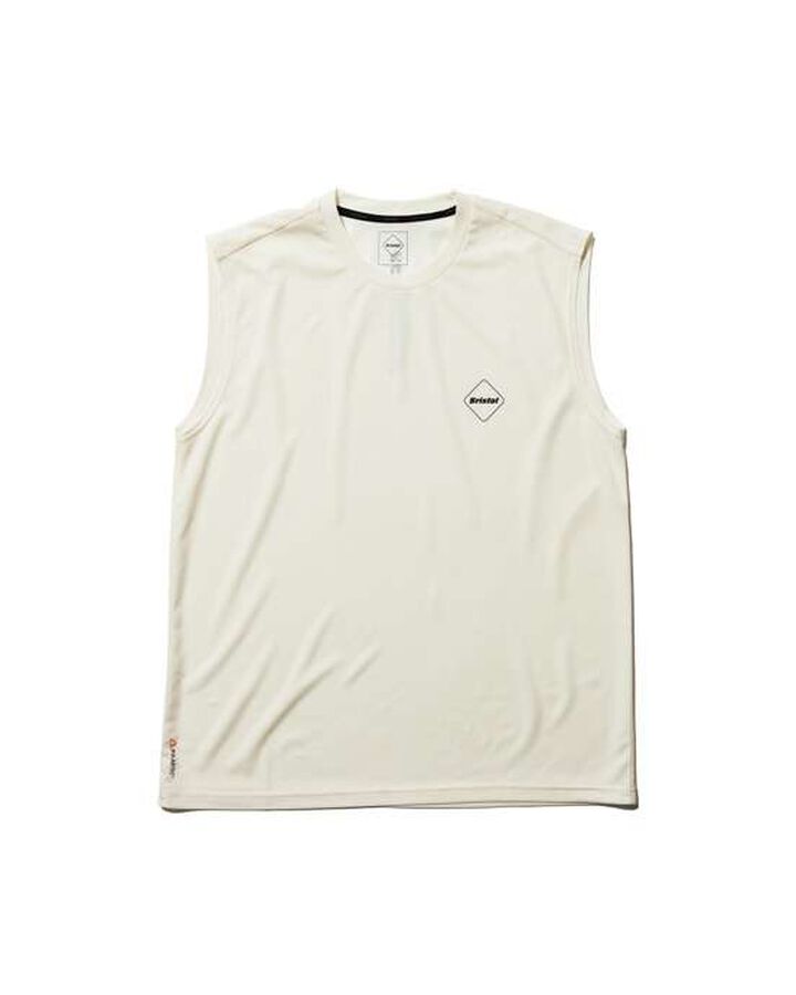 POLARTEC POWER DRY N/S TRAINING TOP,OFF WHITE, medium image number 0