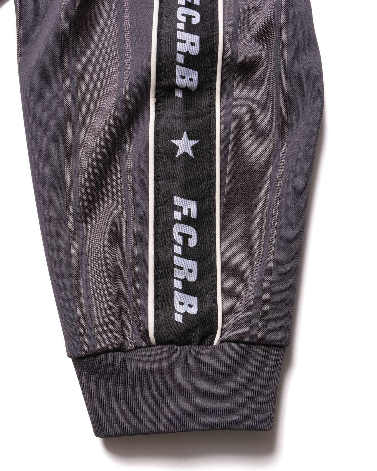 SHADOW WEAVE STRIPE PANTS,CHARCOAL GRAY, large image number 4