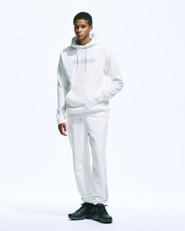 EFFECT LINE LOGO TEAM SWEAT PANTS,OFF WHITE, medium image number 6