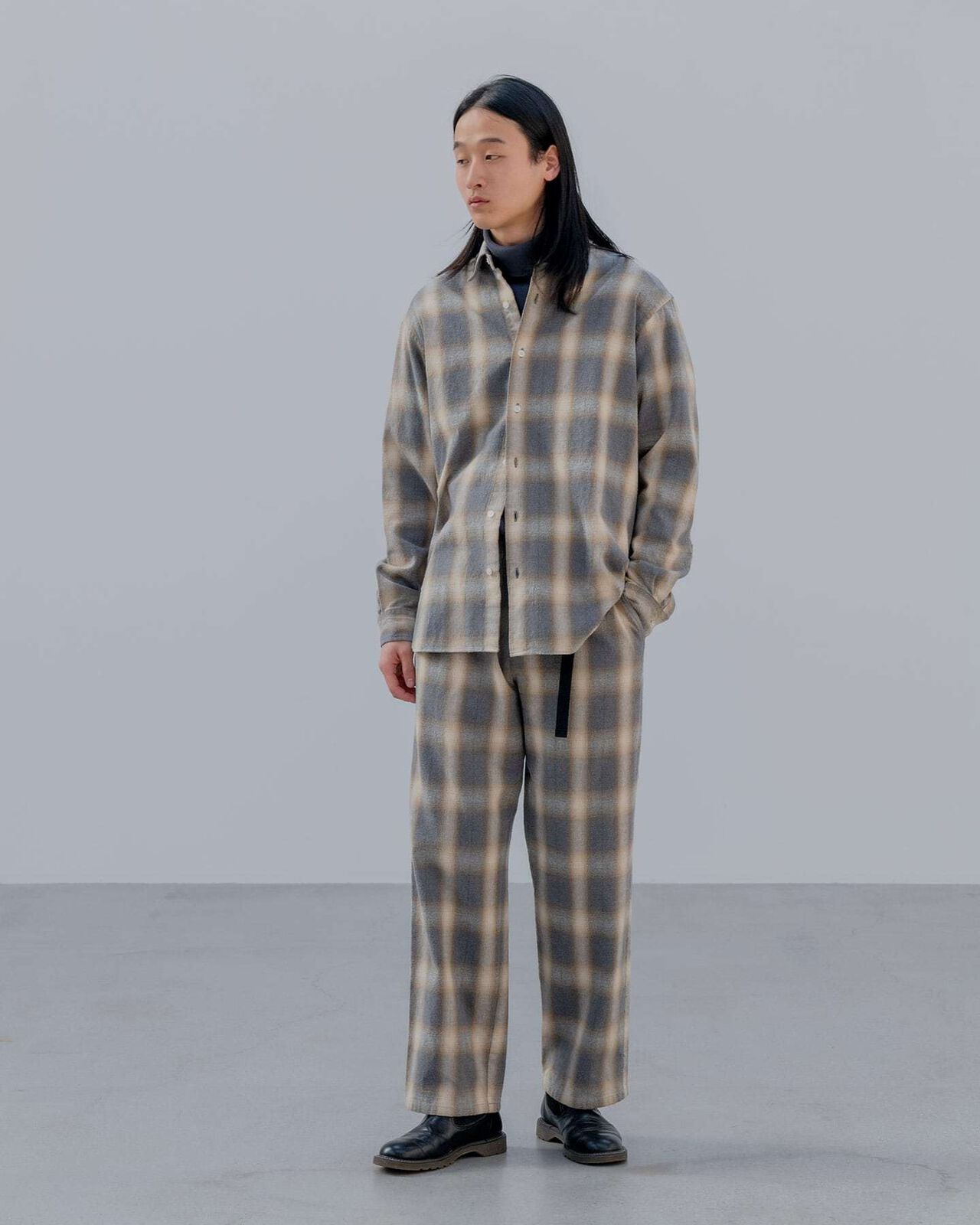 FADE COMFORT PANTS,LIGHT GRAY, large image number 4