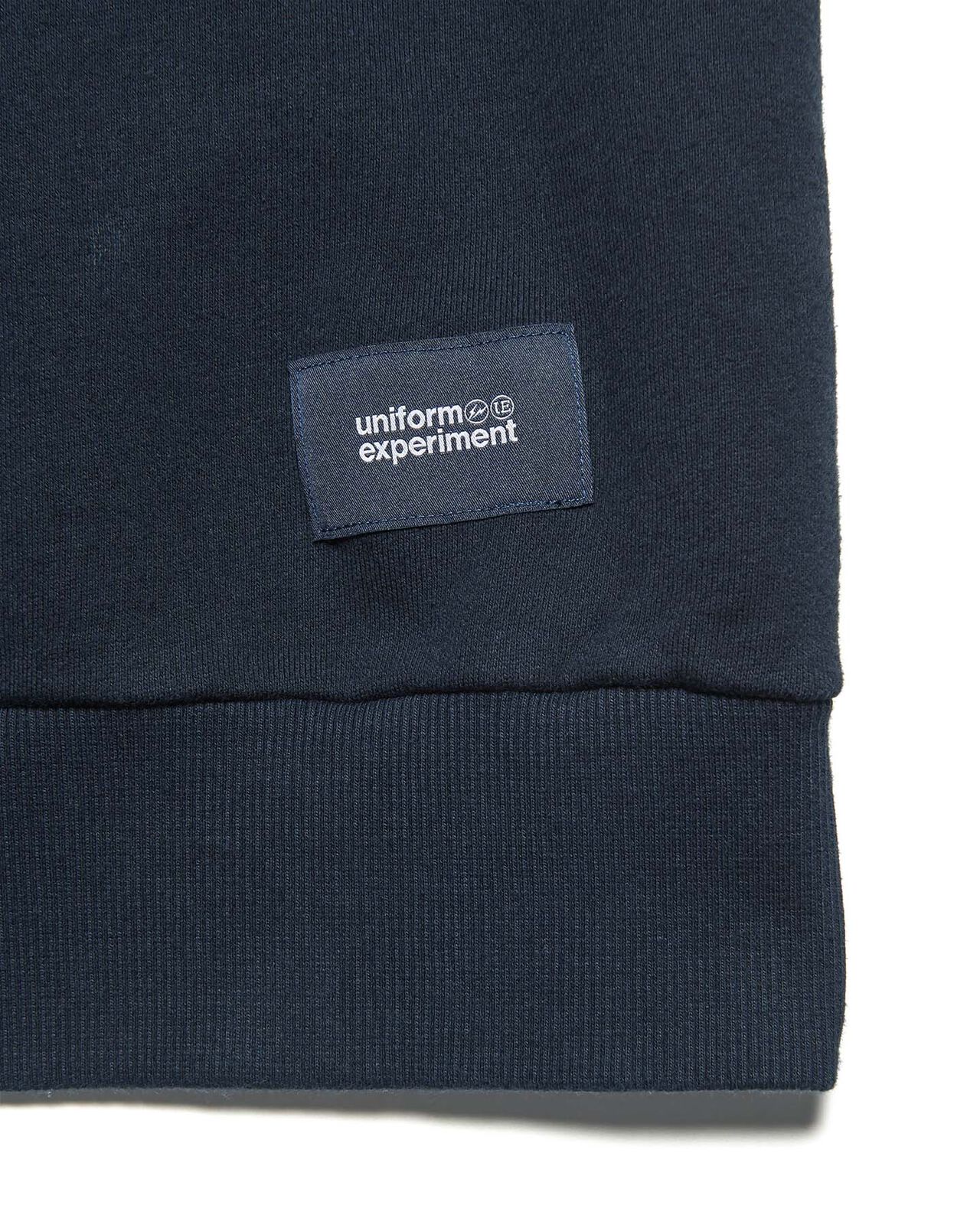LINE FLANNEL CHECK PANELED CREWNECK TOP,BLUE, large image number 3