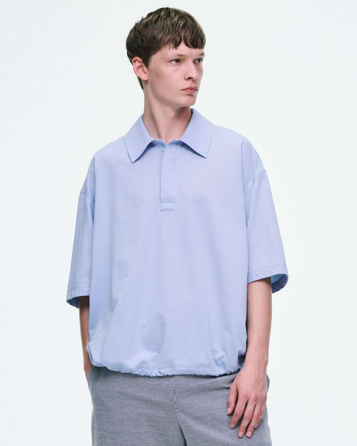 STRETCH SUCKER S/S POLO SHIRT,A, medium image number 4