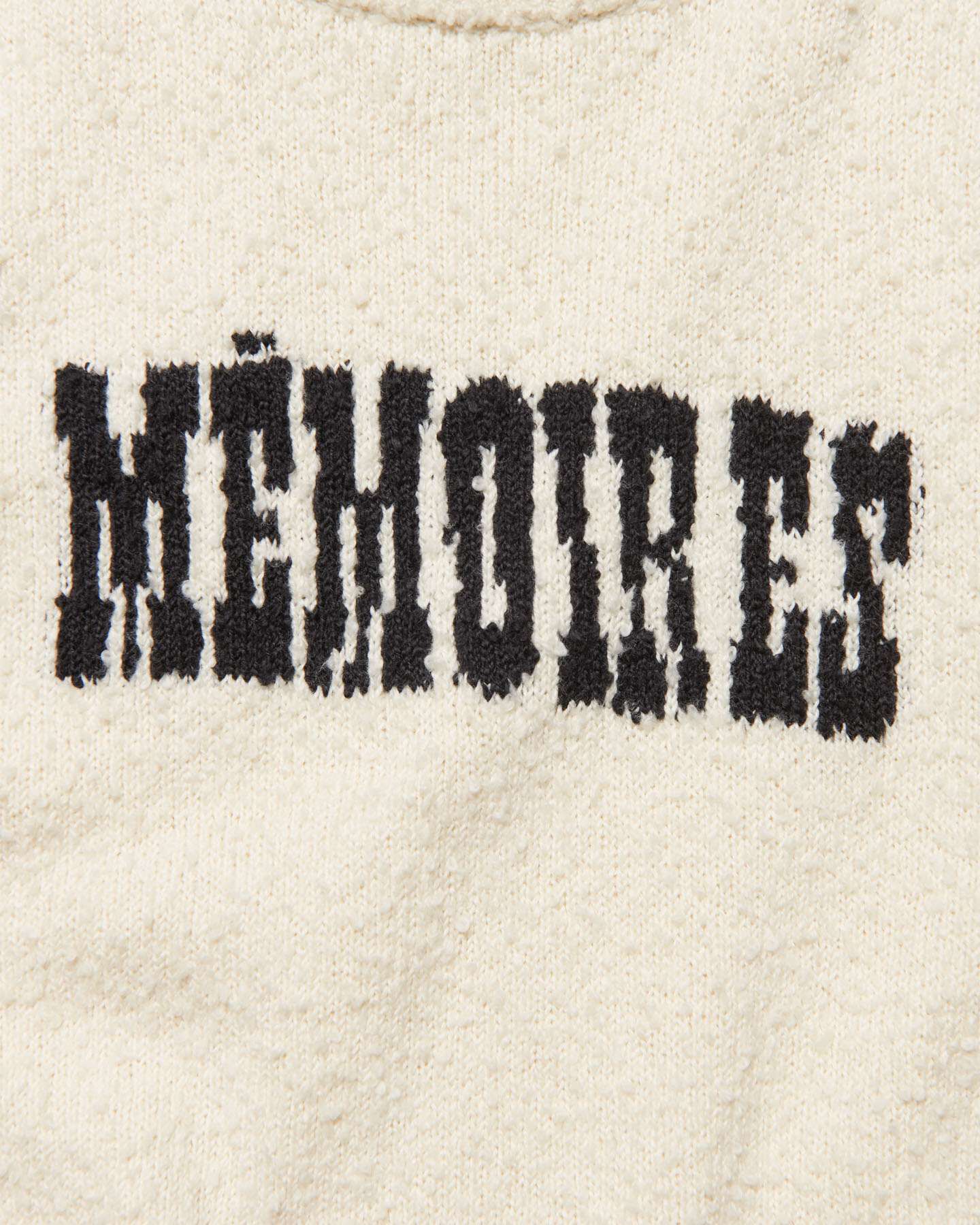 ASGER JORN: MEMOIRES JACQUARD KNIT