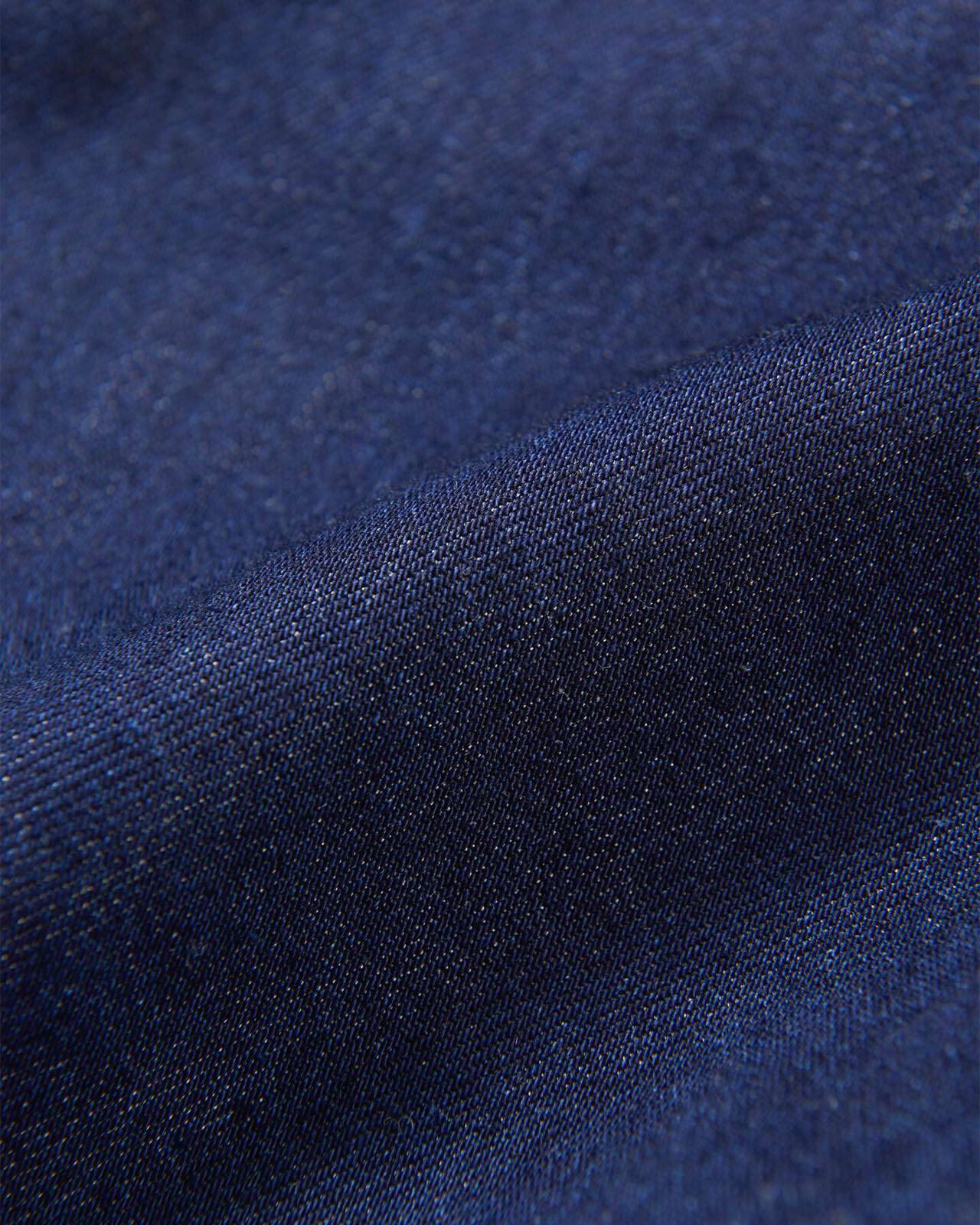 WASHED LINEN DENIM STANDARD PANTS,INDIGO, large image number 5