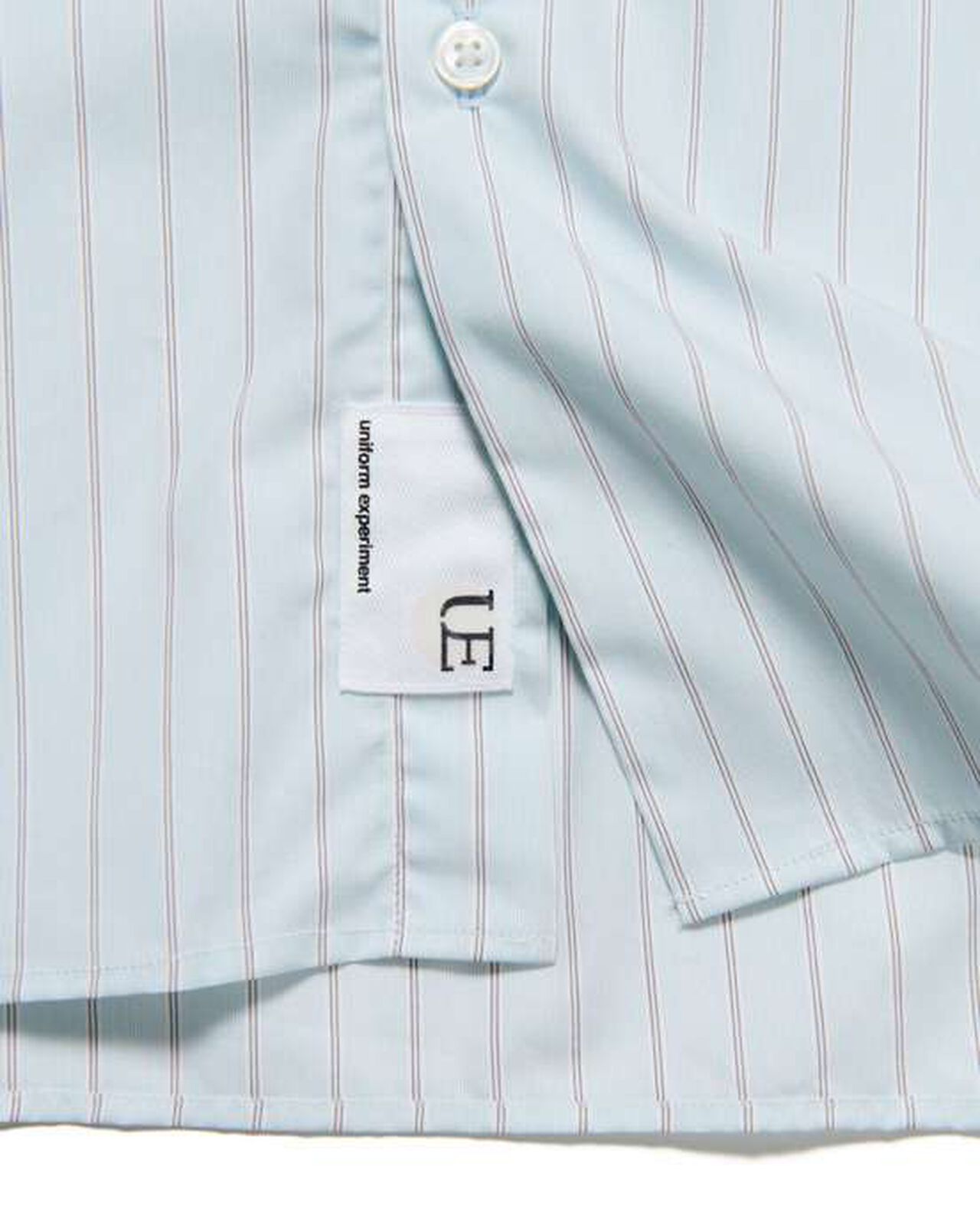 STRIPE S/S SHIRT,LIGHT BLUE, large image number 3