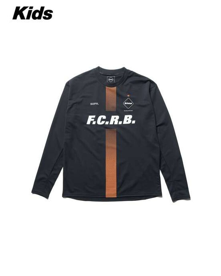 L/S GAME SHIRT,BLACK, medium