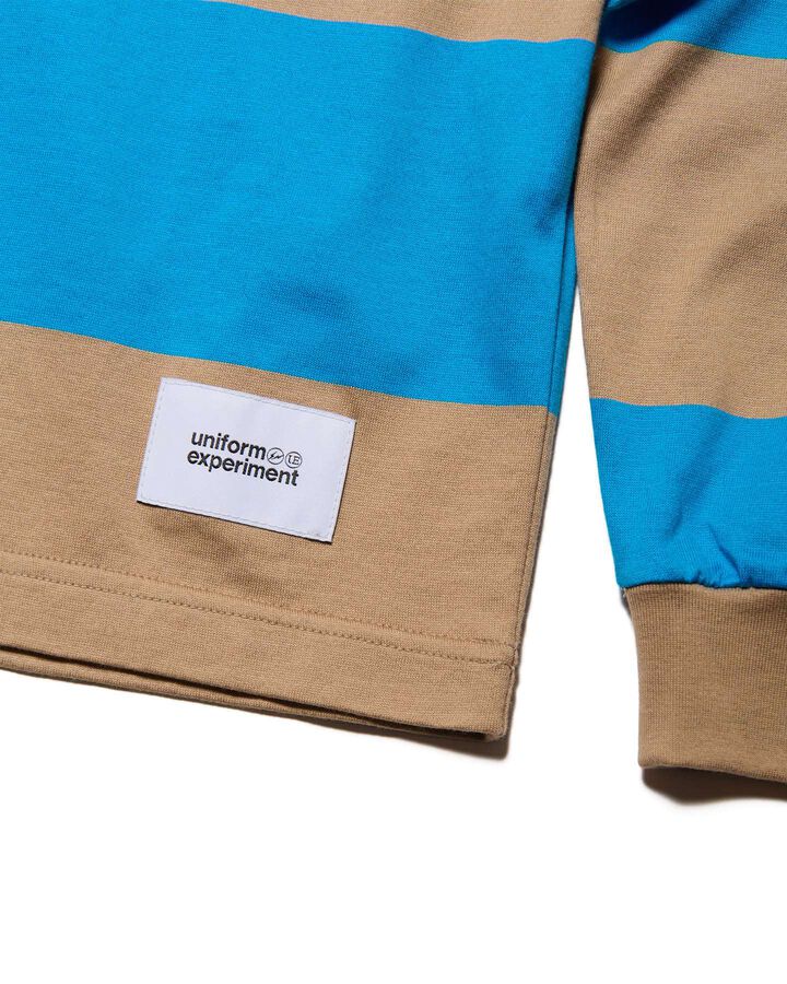 BORDER L/S TEE,BEIGE, medium image number 3