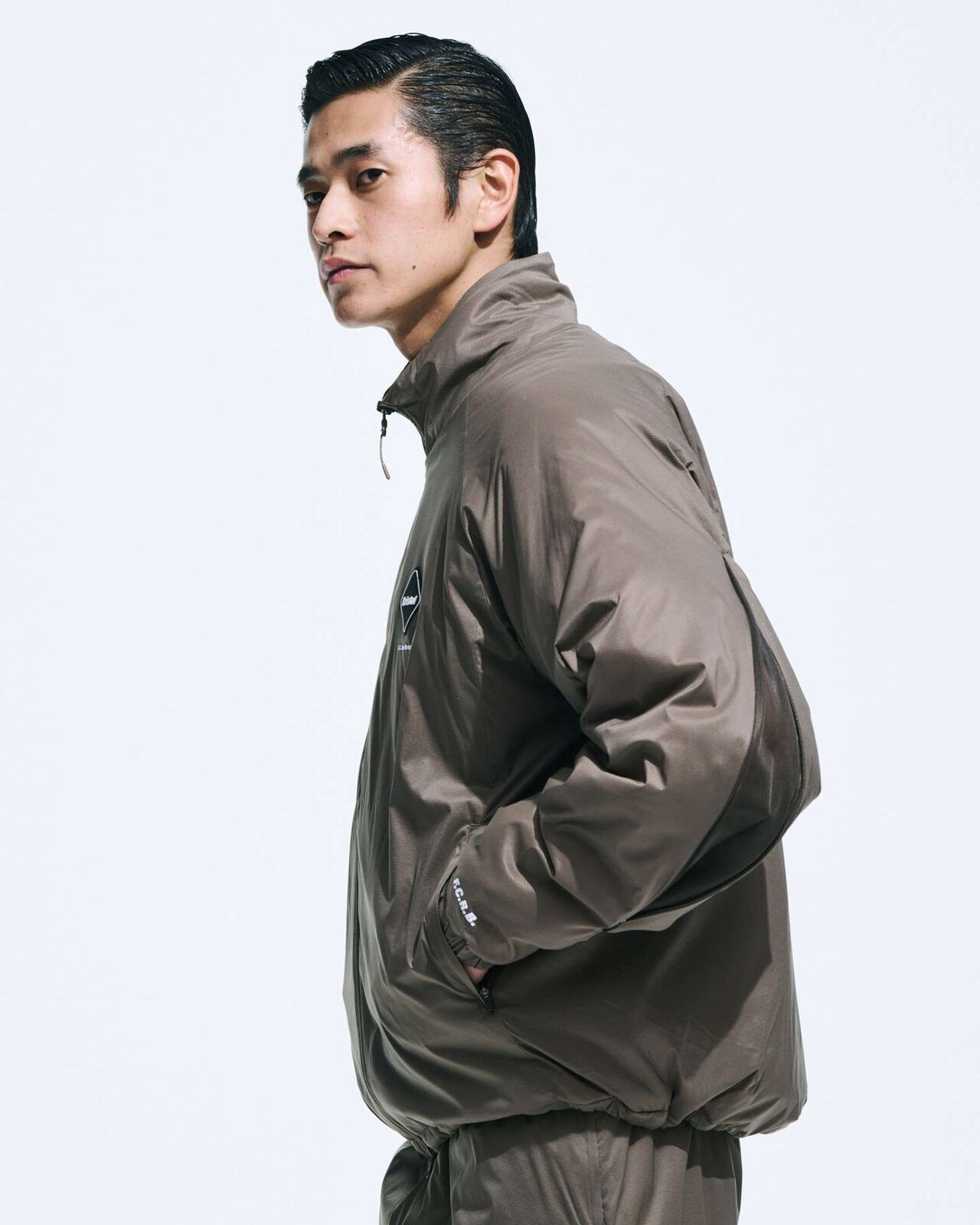 VENTILATION PUFFER JACKET,BLACK, large image number 7