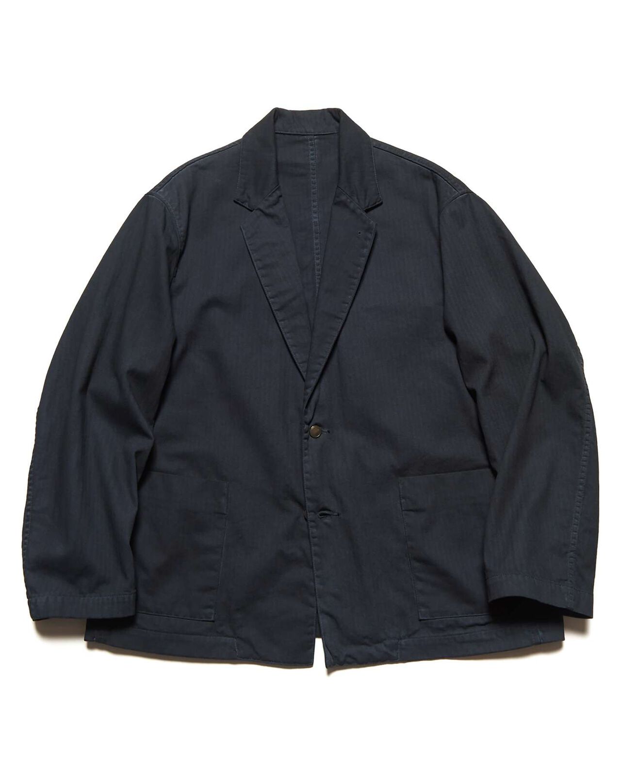 DAMAGED WIDE JACKET,BLACK, large image number 0