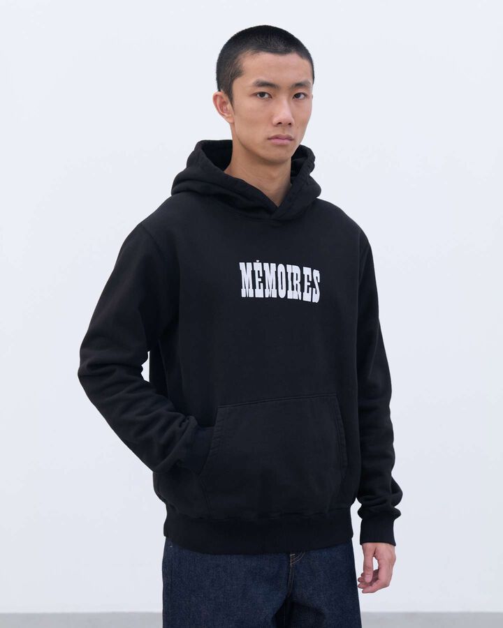 ASGER JORN: MEMOIRES HOODIE,BLACK, medium image number 4