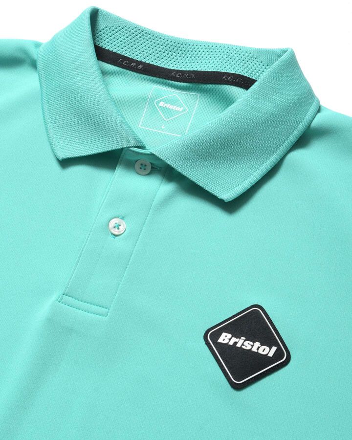 FREEZE TECH S/S POLO,TURQUOISE, medium image number 2