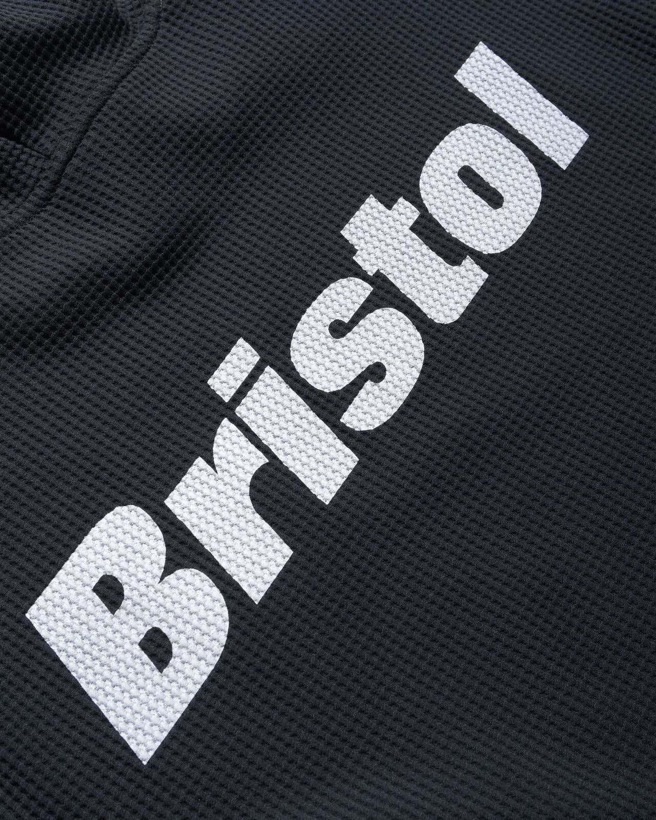 TECH WAFFLE LOUNGE HOODIE,BLACK, large image number 3