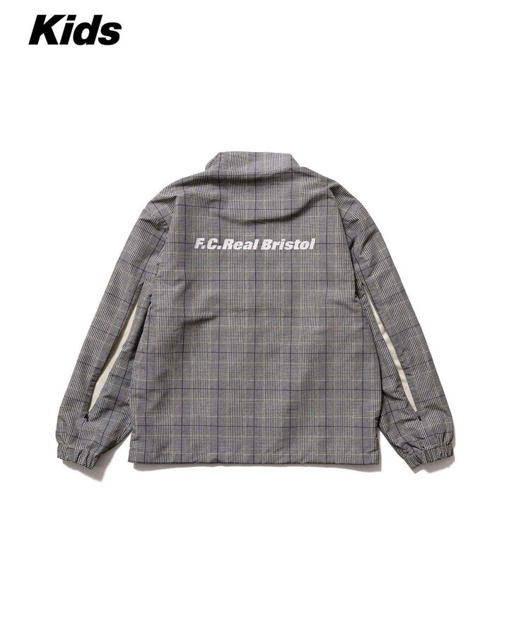 PLAID VENTILATION PRACTICE JACKET,GRAY, medium image number 1
