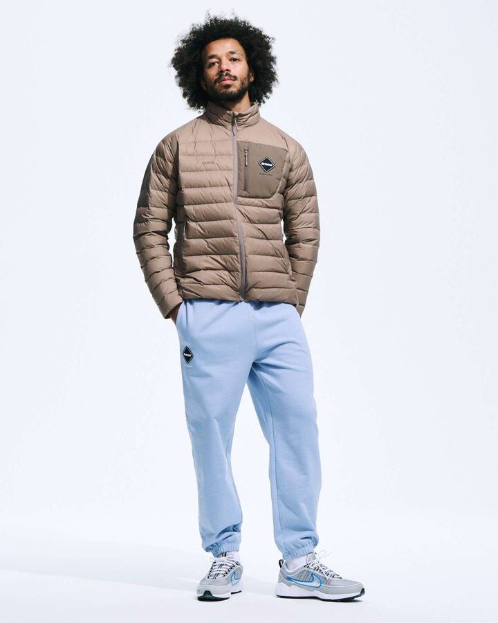 EMBLEM SWEAT PANTS,LIGHT BLUE, medium image number 4