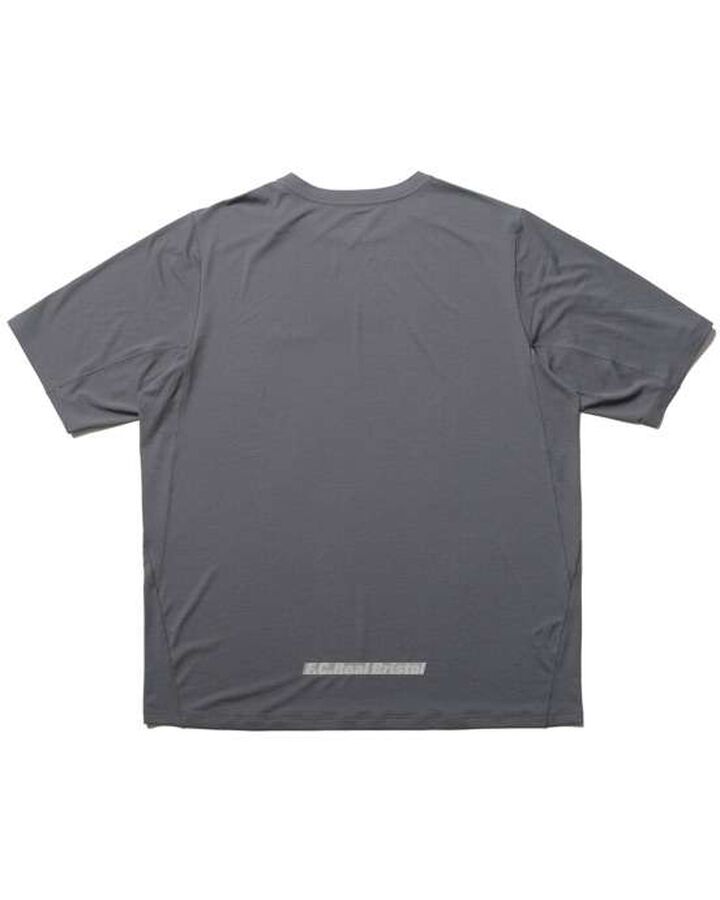 TECH S/S TRAIL TOP,GRAY, medium image number 1