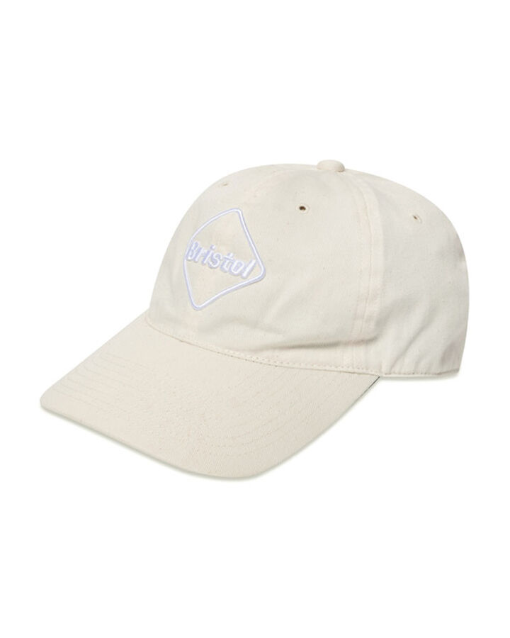 WASHED COTTON CAP,OFF WHITE, medium