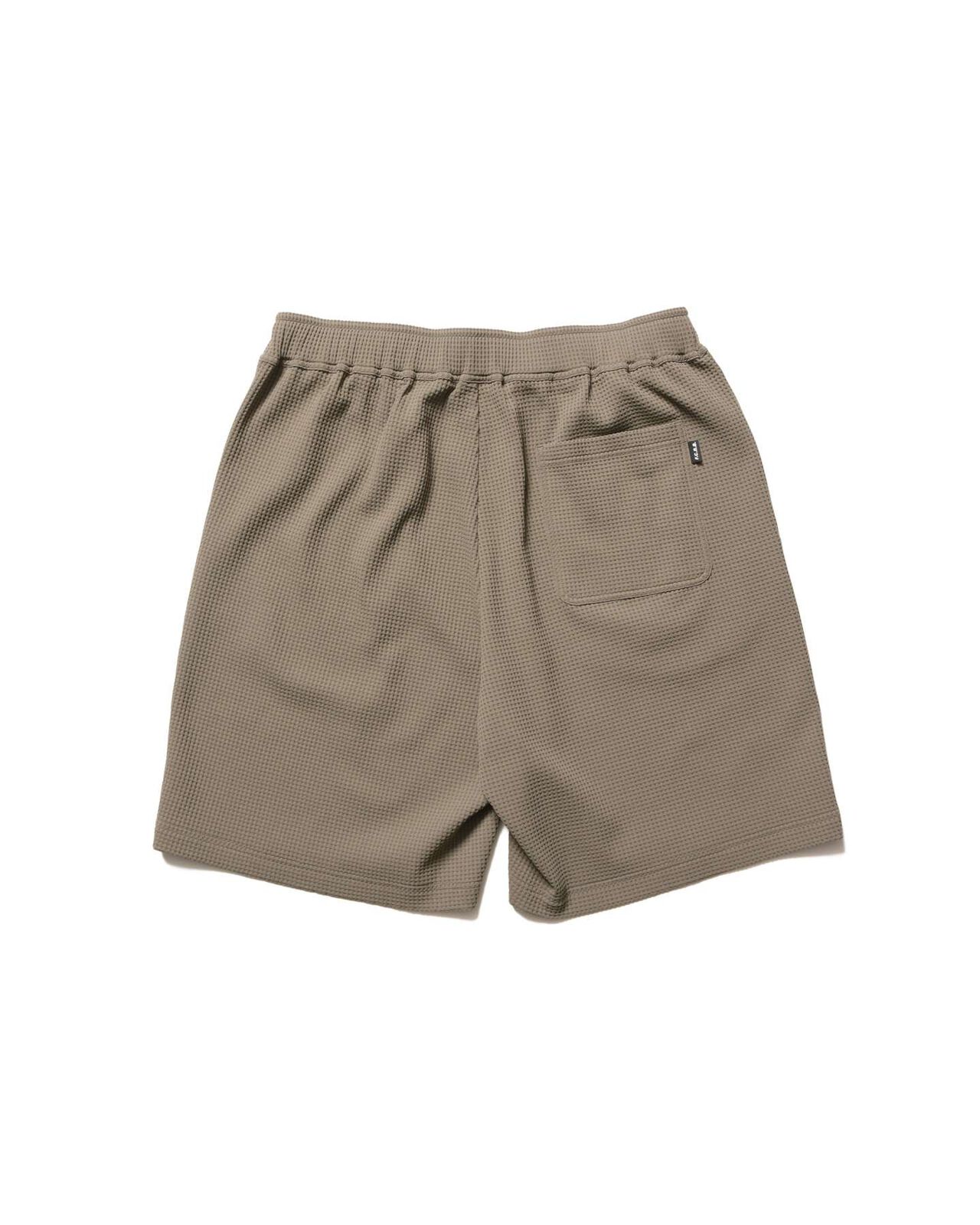 TECH WAFFLE LOUNGE SHORTS,GREIGE, large image number 1