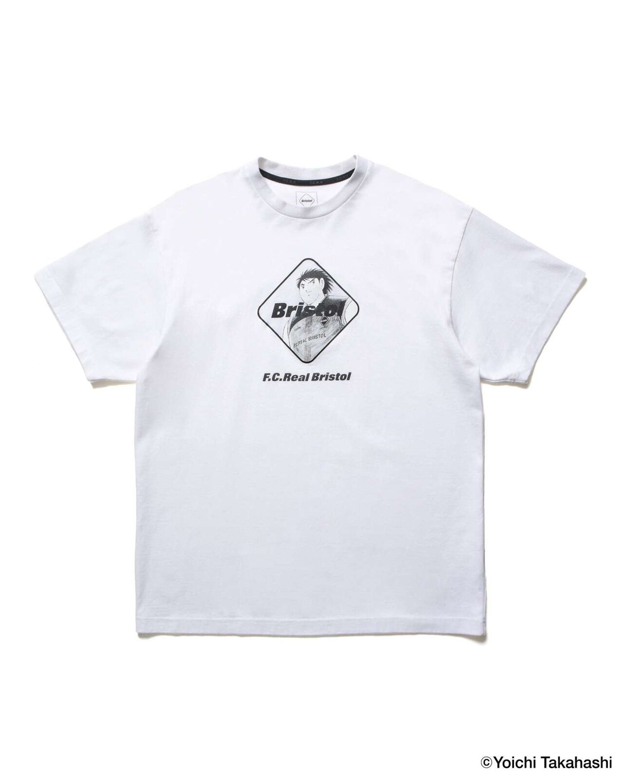 KOJIRO HYUGA EMBLEM TEE,WHITE, large image number 0