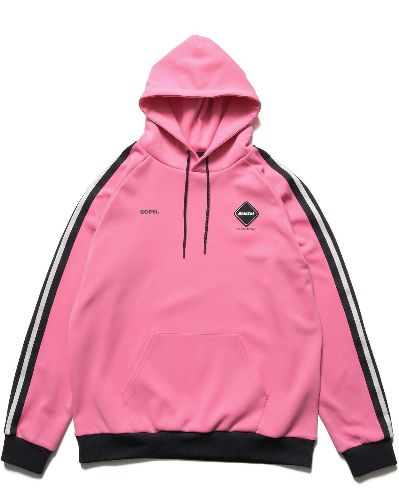 TRAINING TRACK PULLOVER HOODIE,PINK, large image number 0