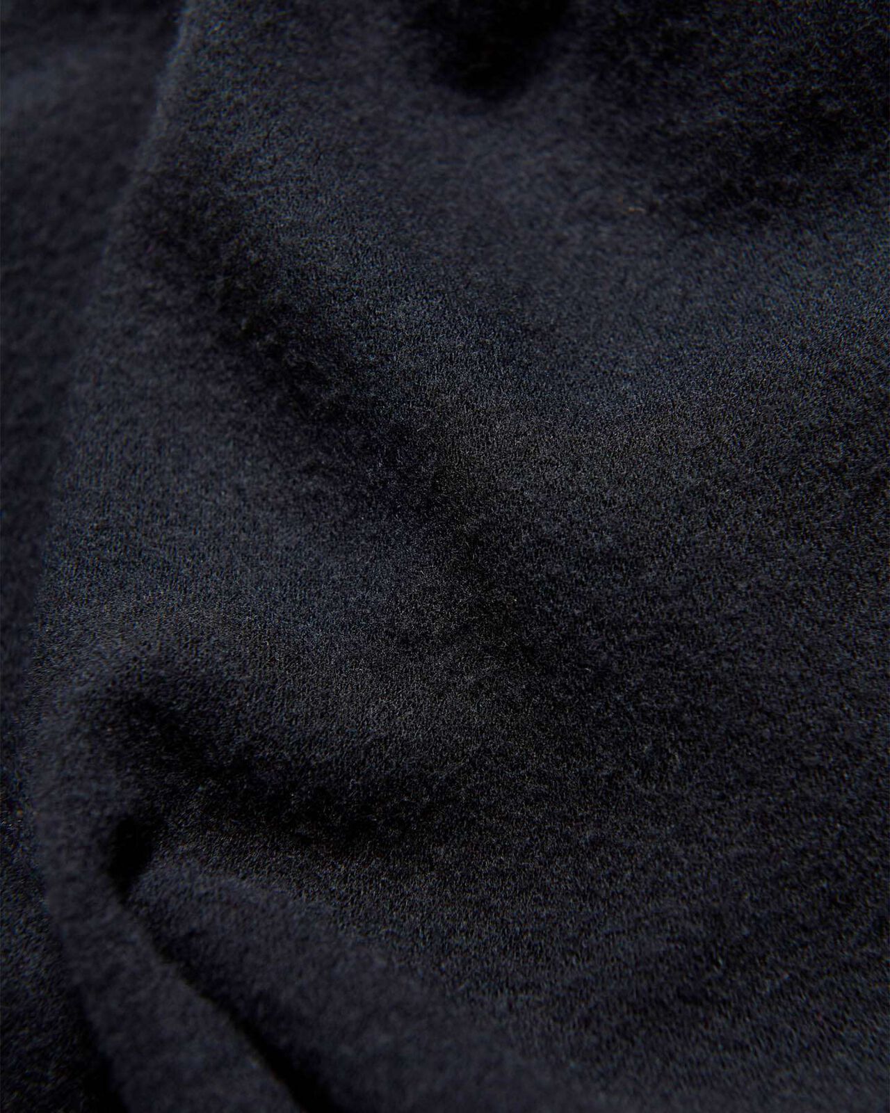 MICRO FLEECE TURTLENECK TOP,BLACK, large image number 2