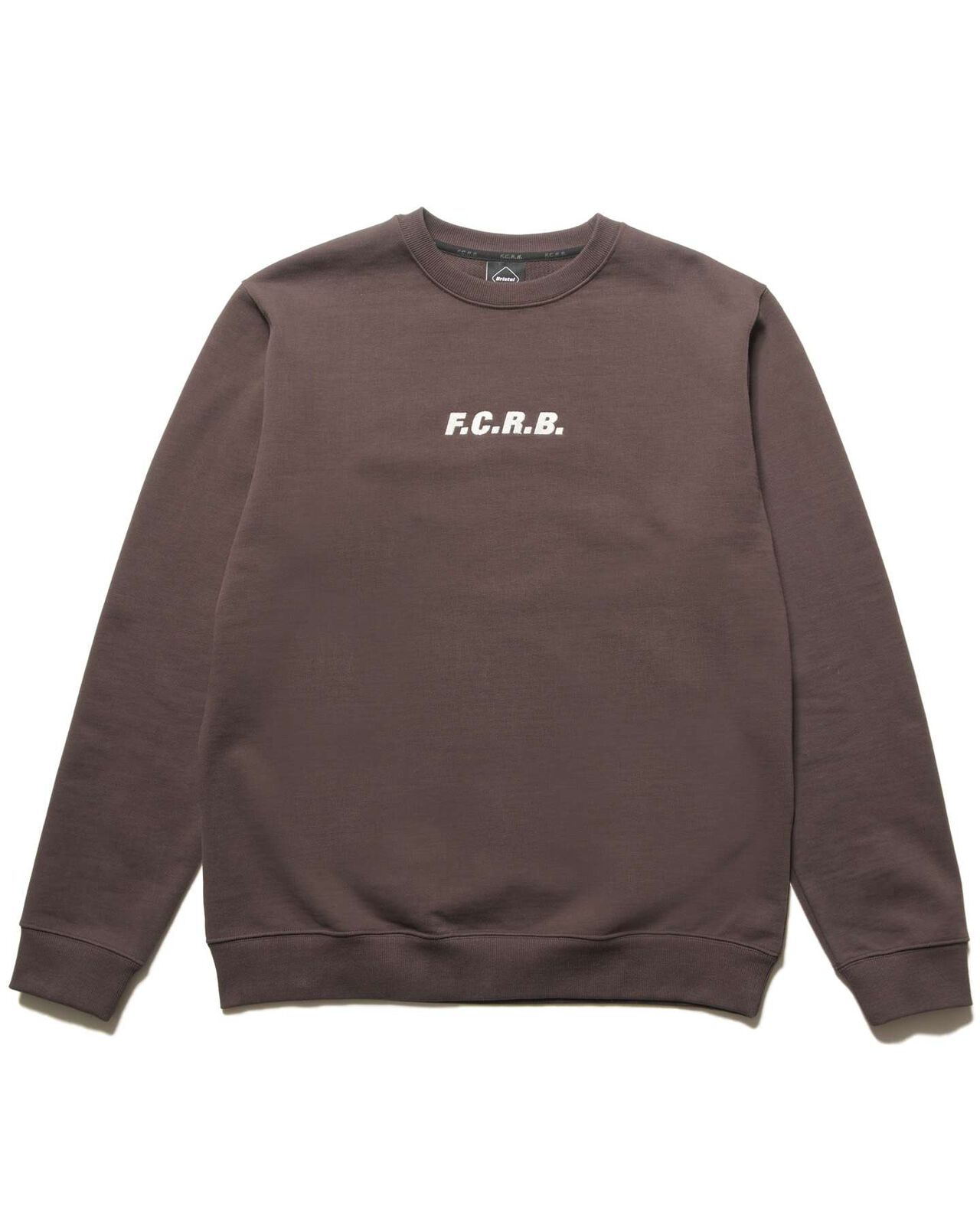 SIGNATURE CREWNECK SWEAT,BROWN, large image number 0