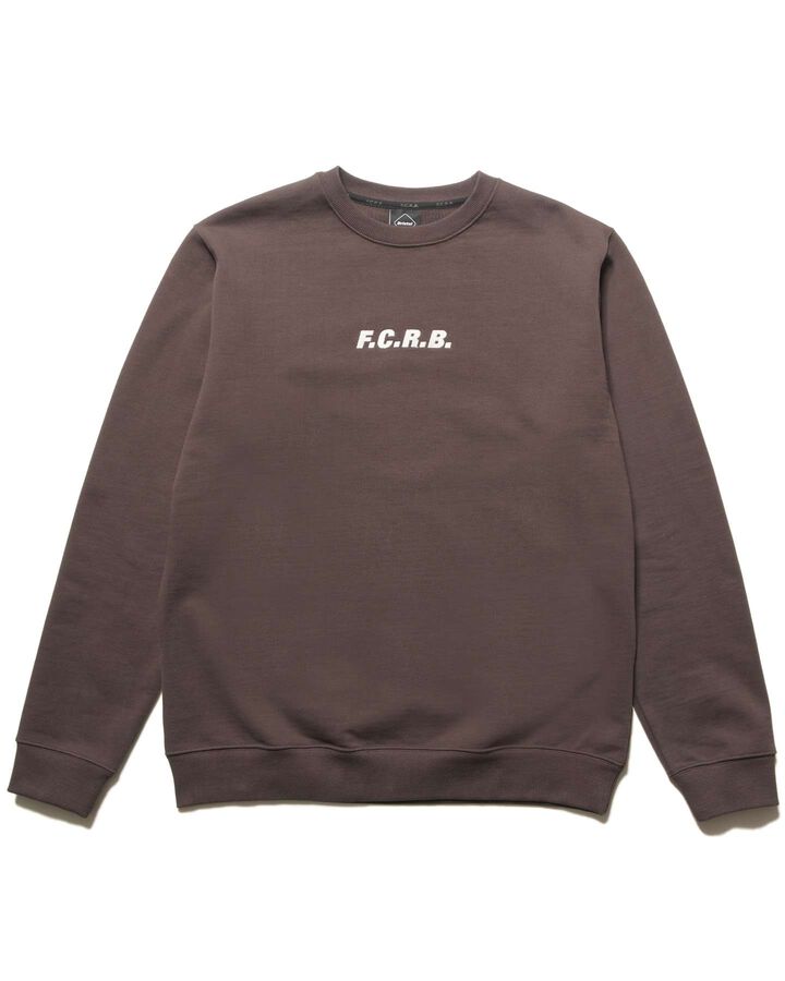 SIGNATURE CREWNECK SWEAT,BROWN, medium