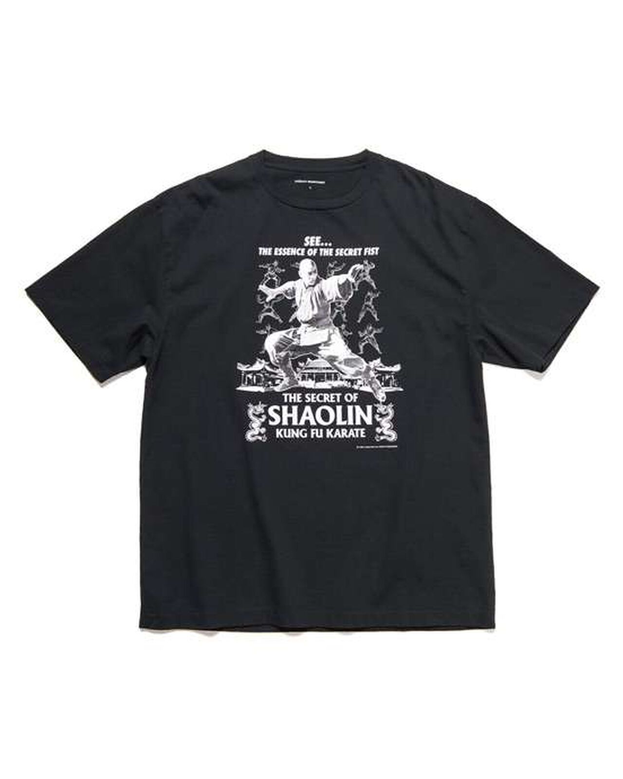 THE SECRET OF SHAOLIN TEE,BLACK, large image number 0