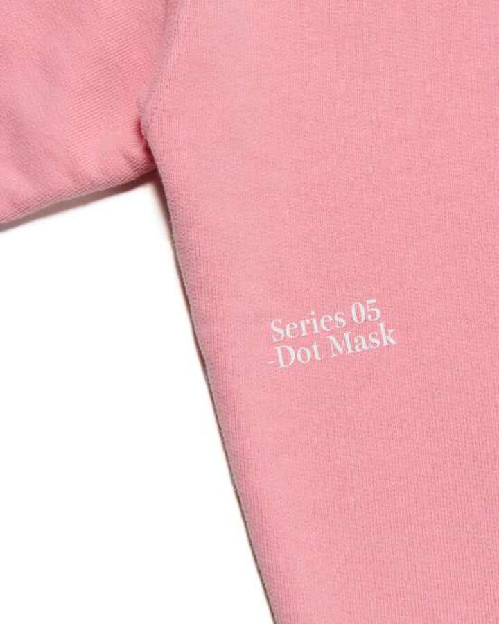 SIMON TAYLOR: DOT MASK CREWNECK,PINK, medium image number 3