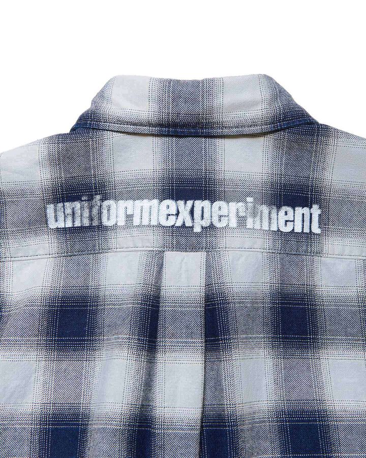 ROPE INDIGO RELAX-FIT S/S SHIRT,OFF WHITE, medium image number 2