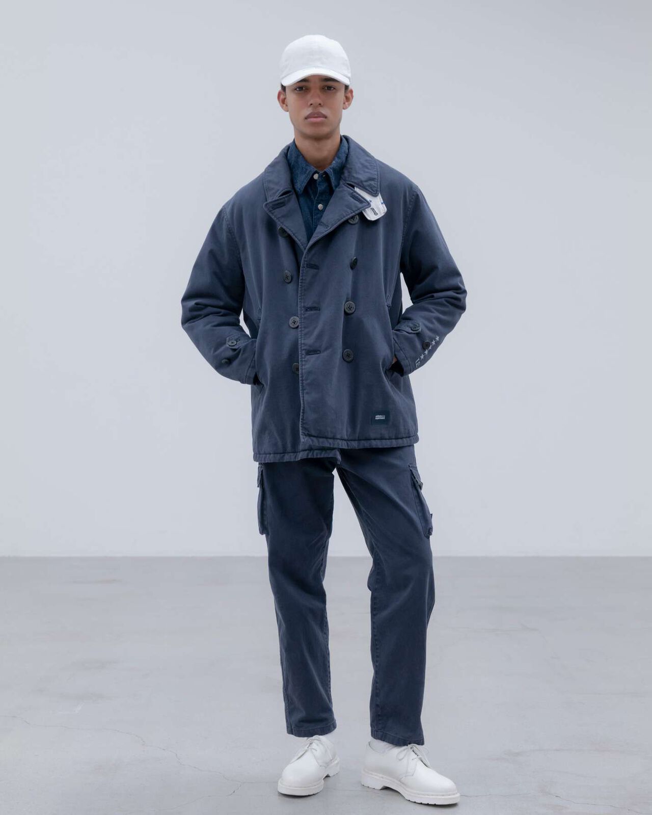 MILITARY FIELD CARGO PANTS,NAVY, large image number 8