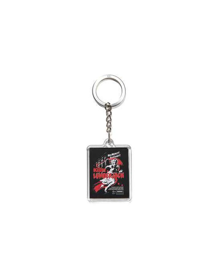 KILLER LUMBERJACK KEYRING,BLACK, medium image number 0