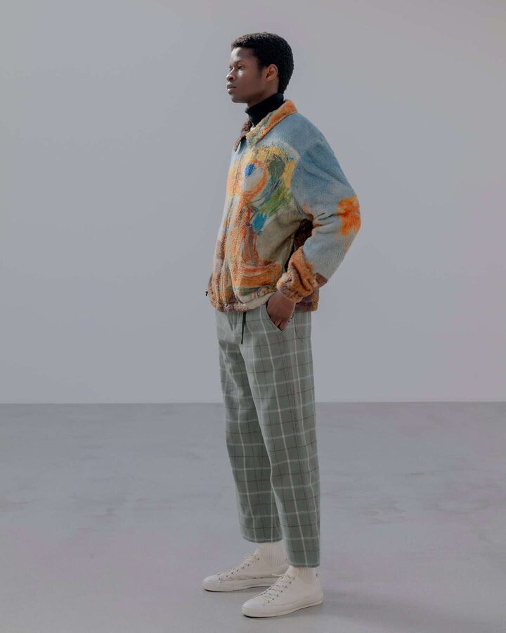 ASGER JORN: PAINTING FLEECE BLOUSON,B, medium image number 7