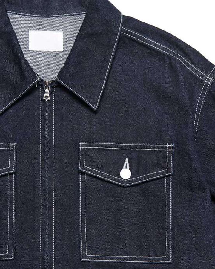 DENIM DRIZZLER JACKET,INDIGO, medium image number 2