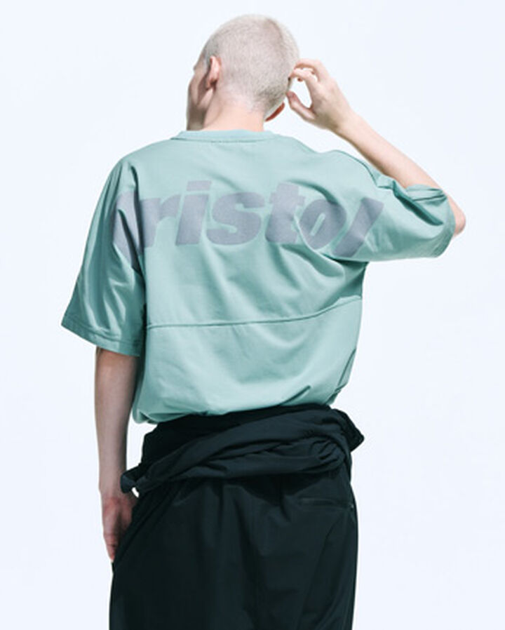 BIG LOGO S/S BAGGY TEE,PINK, medium image number 4
