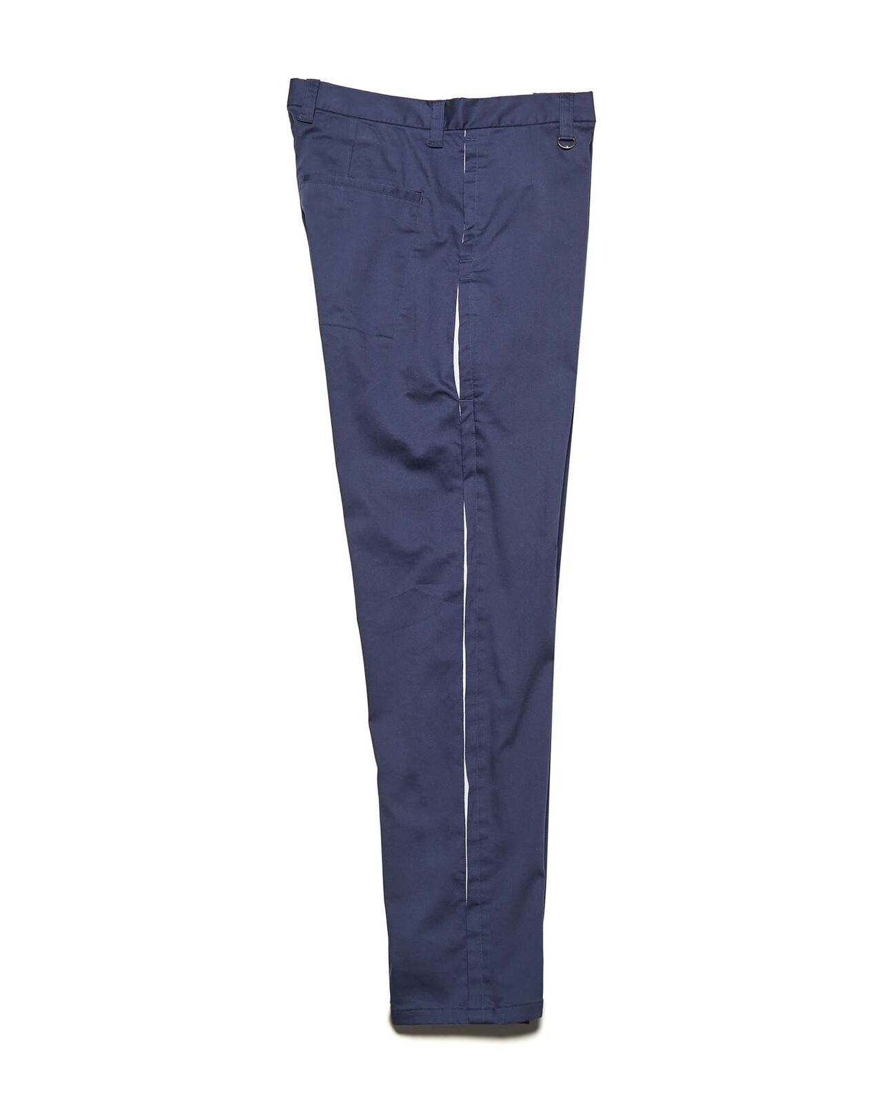 STRETCH TWILL SIDE TAPE PANTS,NAVY, large image number 2