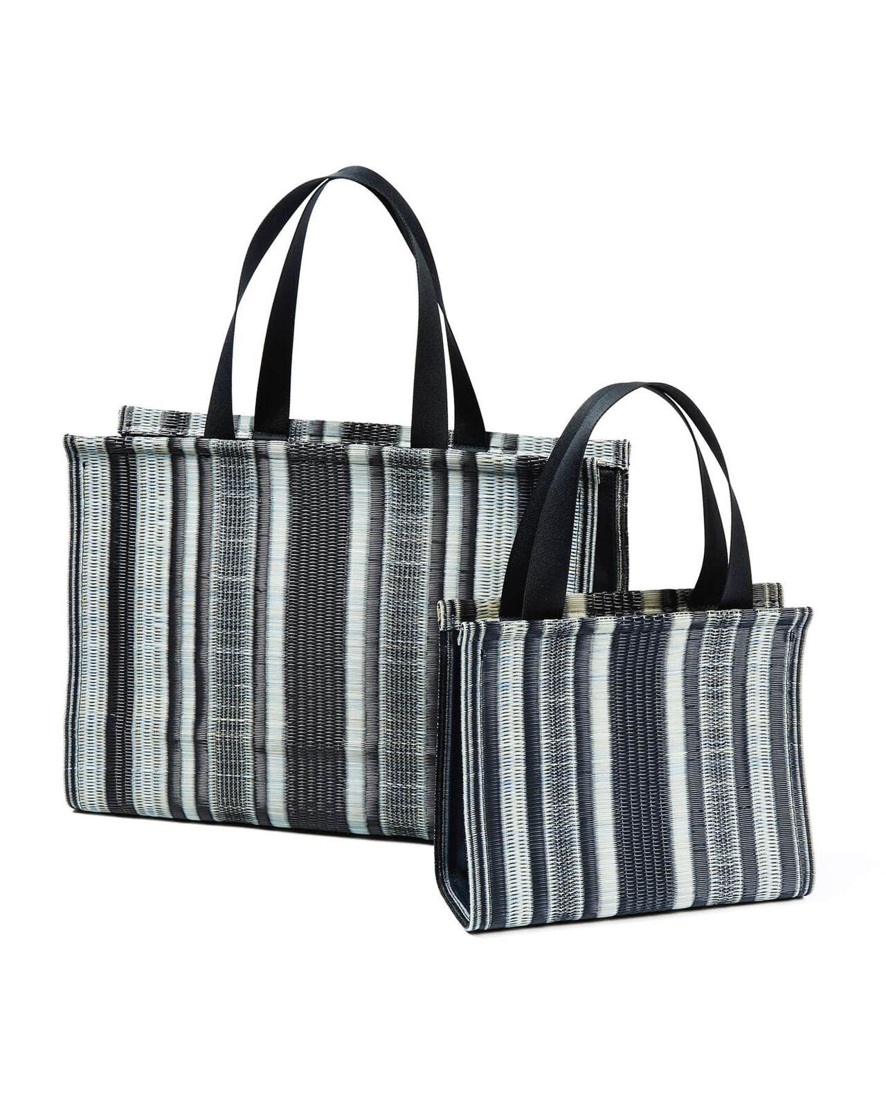 IGUSA TOTE BAG,BLACK, large image number 4