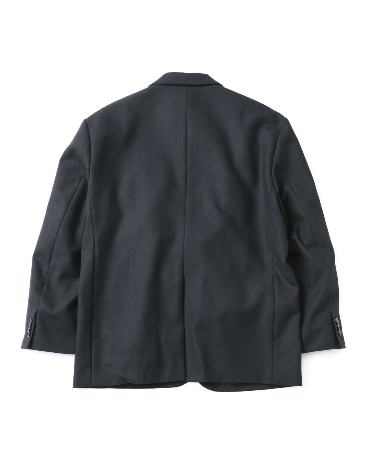BLENDED WOOL CLASSIC 2BUTTON JACKET,BLACK, large image number 1