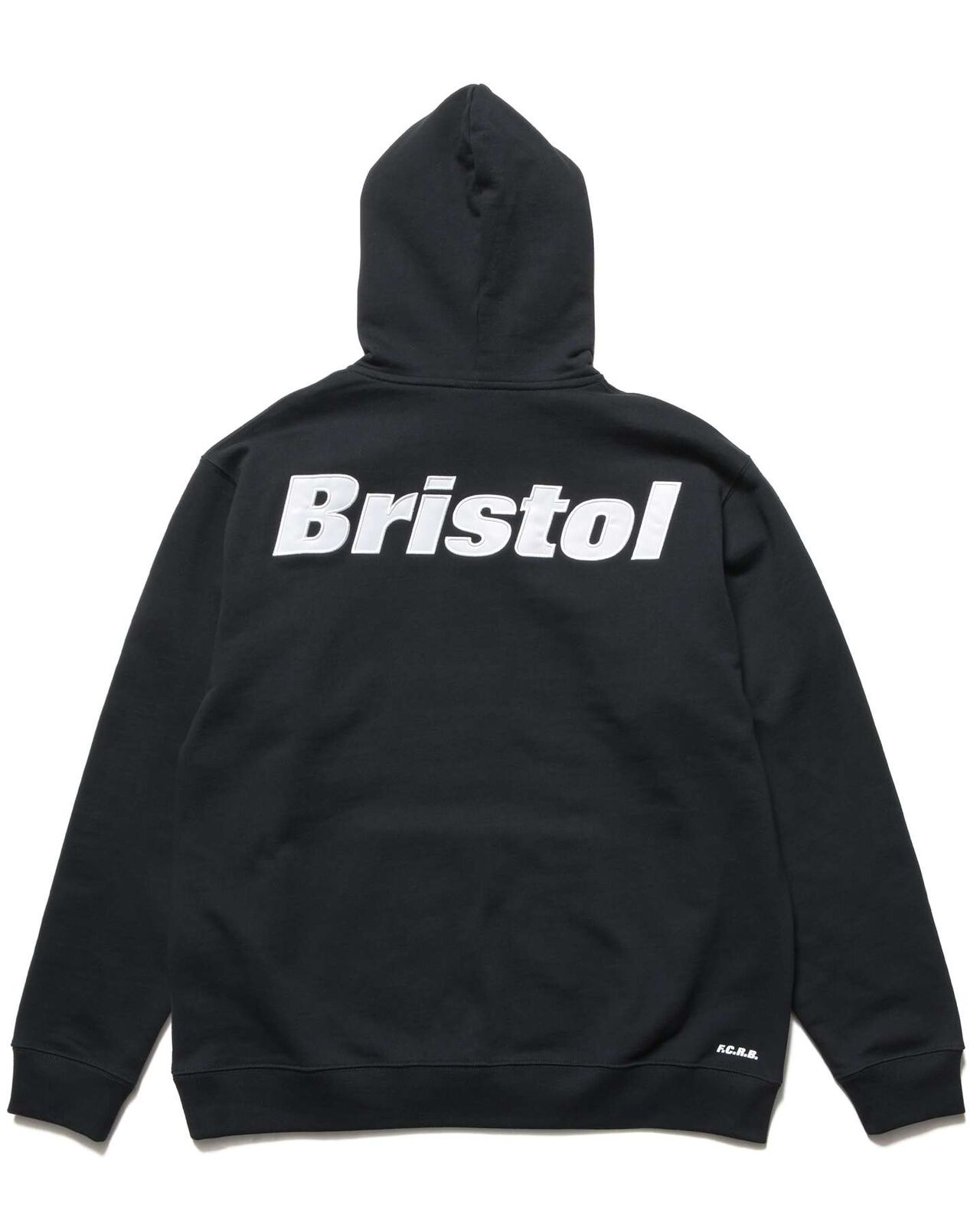 BRISTOL BAGGY SWEAT HOODIE,BLACK, large image number 1